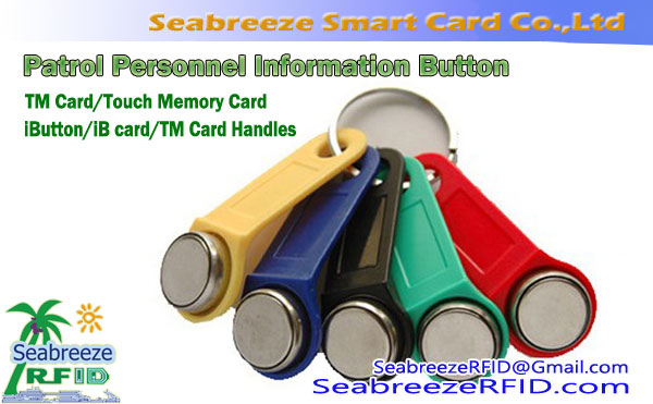 TM Card, Ku taɓa Memory Card, bayani Button, iButton