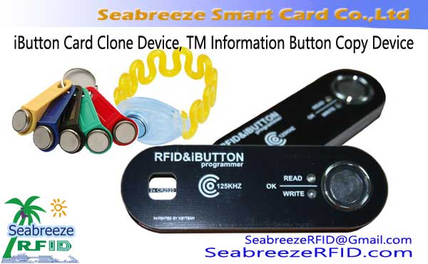 iButton κάρτα κλώνος συσκευής, TM Πληροφορίες Button Κλώνος συσκευής, Συσκευή iButton Μπρελόκ αντιγραφής