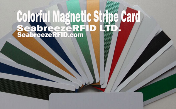 Colorful Magnetic Stripe Card