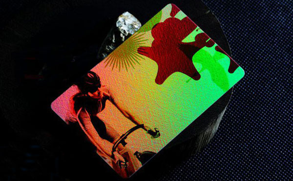 RFID Laser Card, Laser Effect Anti-counterfeiting Card, Laser Security Plastic Card