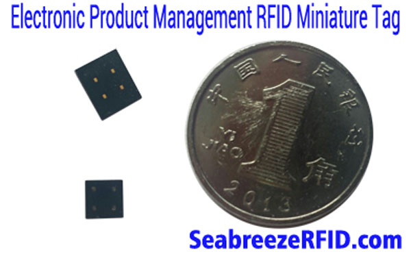 RFID Miniature plast-belegg Tag, Instrument utstyr Electronic Product Management RFID Micro Tag