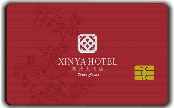 SLE4442 Contact Chip Hotel Door Card, SLE5542 Contact Chip Hotel Room Card
