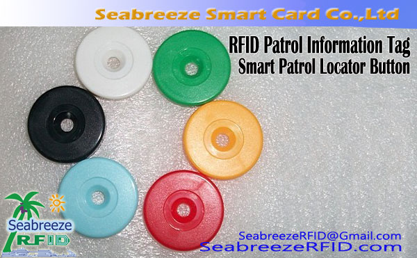 Botón RFID Patrulla Locator, Patrulla Punto de Información