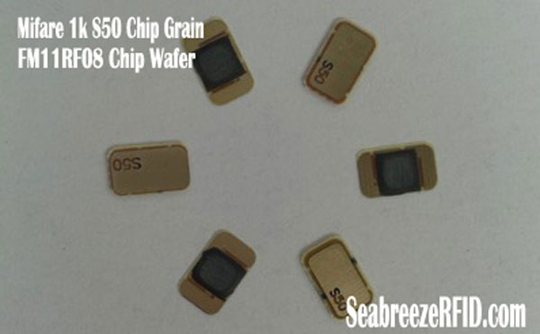 Verskaf Mifare 1k S50 Chip Graan, FM11RF08 Chip Wafer