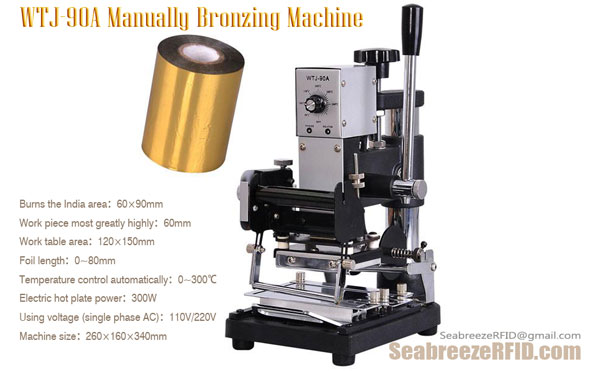 Manuellt Bronzing Machine