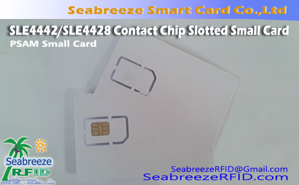 SLE4442 / SLE4428 Contact Chip Punkt klenger Card, PSAM klenger Card