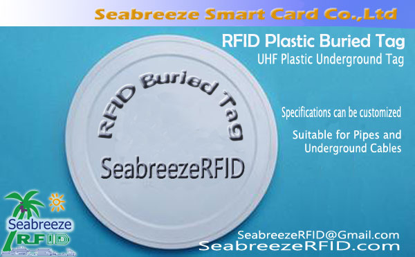 RFID Plastic Begraven Tag, UHF Plastic Underground Tag