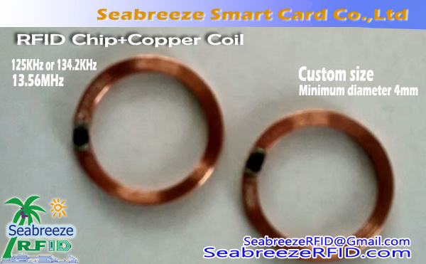 RFID Chip+Copper Coil, Low Frequency Chip+Coil, High Frequency Chip+Coil