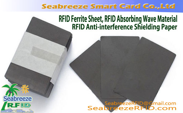 RFID Ferrite Pepa, RFID Absorbing Wave Material, RFID Anti-magnetic Paste, RFID Anti-interference Shielding Pepa