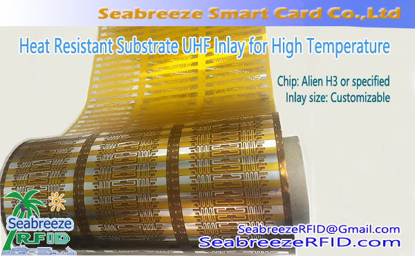 Heat Resistant Substrate UHF Inlay for High Temperature
