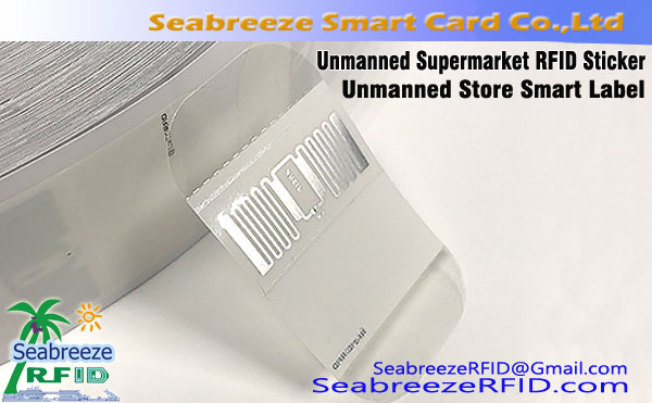 Unmanned Supermarket RFID Sticker, Unmanned Retail Store Product Label