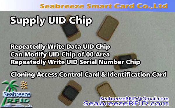 Dodávka UID Chip, Opakovane zapisovať dáta UID Chip, Opakovane Napíšte UID Serial Číslo čipu, Môžete upraviť UID čipu 00 rozloha