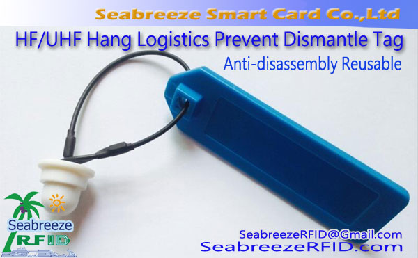 HF/UHF Hang Logistics Prevent Dismontle Tag, Багаторазове використання проти розбирання