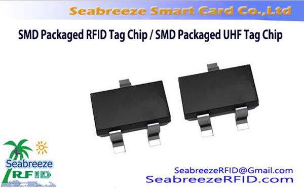 SMD afifiina RFID Tag Chip, SMD afifiina UHF Tag Chip
