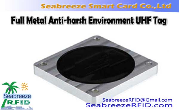 Full Metal Anti-kruto okolje UHF Tag
