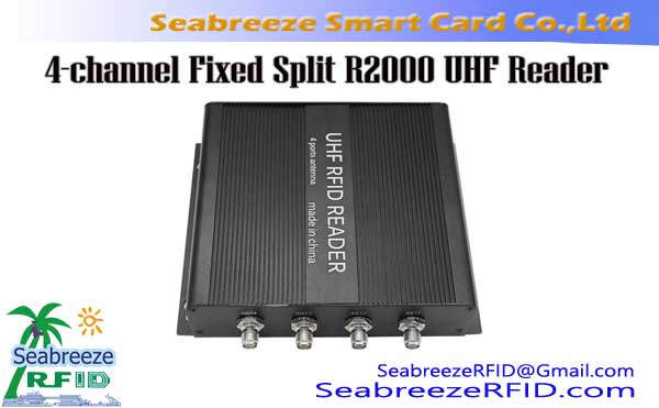 4-itshaneli eFixed Slit R2000 UHF Reader, 4-itshaneli Fixed UHF Reader