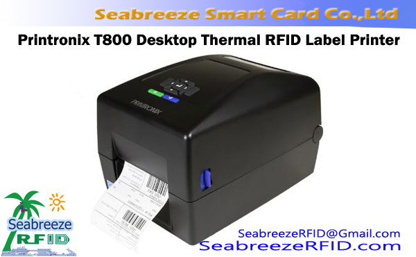 Impresora de etiquetas RFID térmica de escritorio Printronix T800