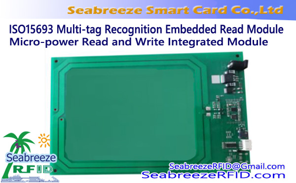 Módulo leitor integrado de reconhecimento de várias tags ISO15693, Módulo integrado de micro-potência de leitura e gravação