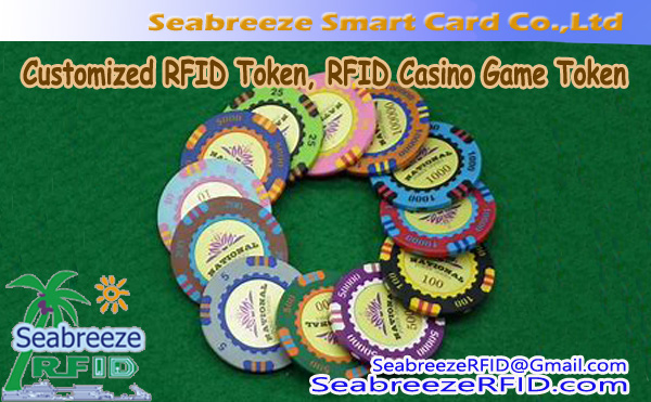 Customized RFID Token, RFID Casino Game Token