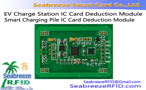 reducir o tamaño e o custo da placa PCB, Módulo de lectura/escritura de carga de dedución da tarxeta IC de pila de carga intelixente