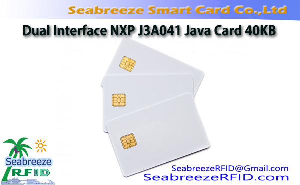Dual Interface NXP J3A041 Java Card 40KB