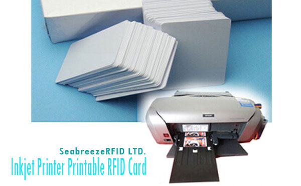 Inkjet drukker Direkte Druk PVC White Card, Drukbare magnetiese strook kaart, Drukbare RFID chip leë kaart