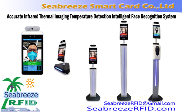 Natančen sistem za zaznavanje temperature z infrardečim toplotnim slikanjem, inteligentni sistem za prepoznavanje obraza