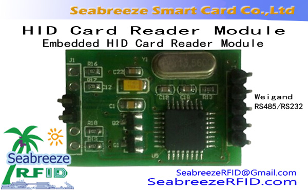 HID Card Reader Module / Module mpamaky karatra HID voapetaka