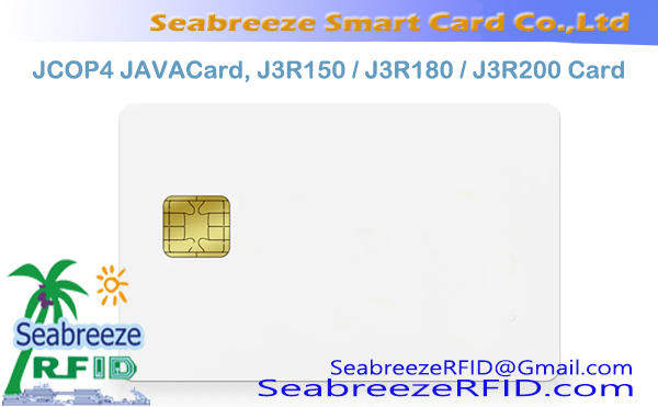 سلسلة JCOP4 بطاقات جافا بطاقة J3R150, بطاقة J3R180, بطاقة J3R200, بطاقة JCOP4 جافا