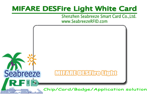 DESFire Light Card, Compatible with NFC Type Tag 4, DESFire Light Chip Card, DESFire Light White Card