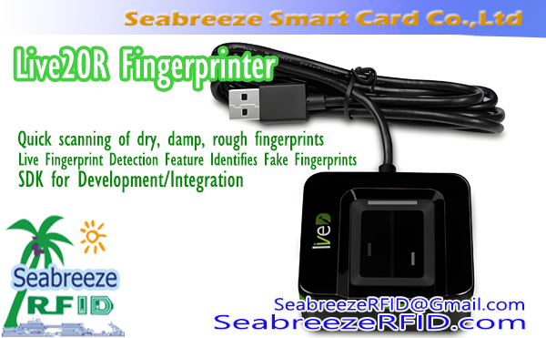 Live20R Fingerprinter, USB Live20R Fingerprint Scanner, Live20R Fingerprint Comparison, Live20R Fingerprint Enroller, SDK Secondary Development